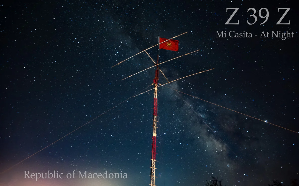 Z39Z QSL card, Mi Casita