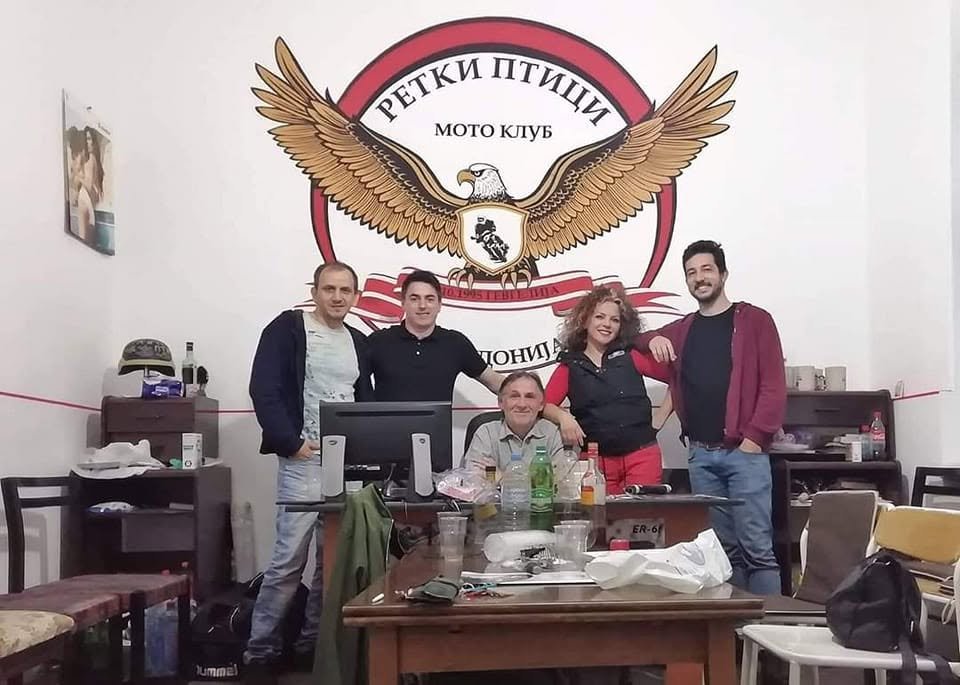 Meeting with Moto Club Retki Ptici
