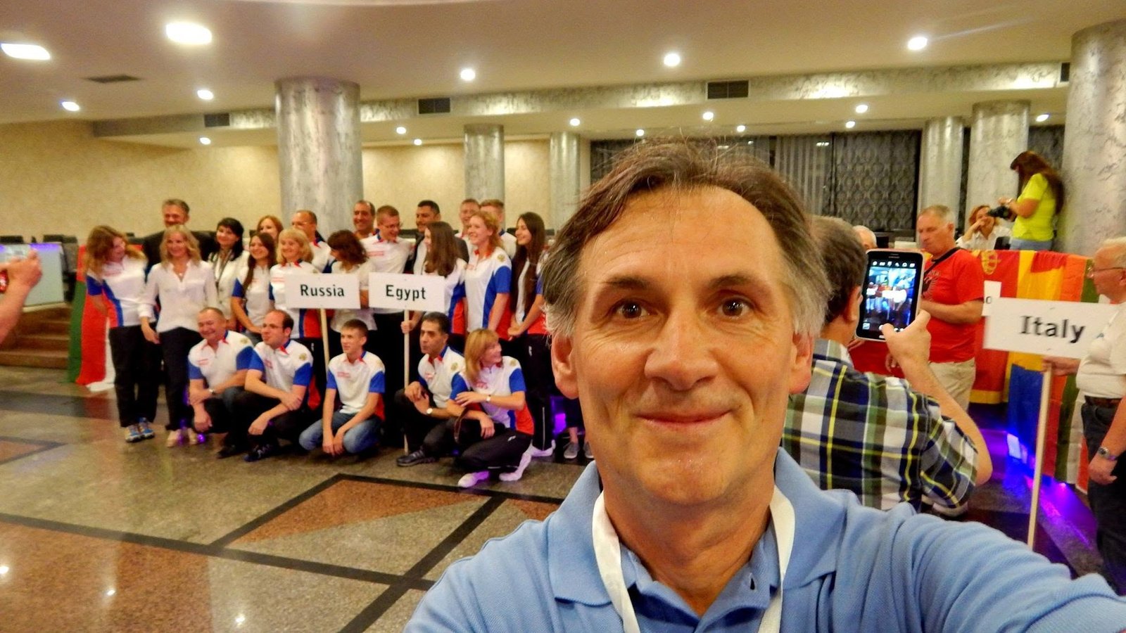 HST World Championship 2015, team photo with international delegations